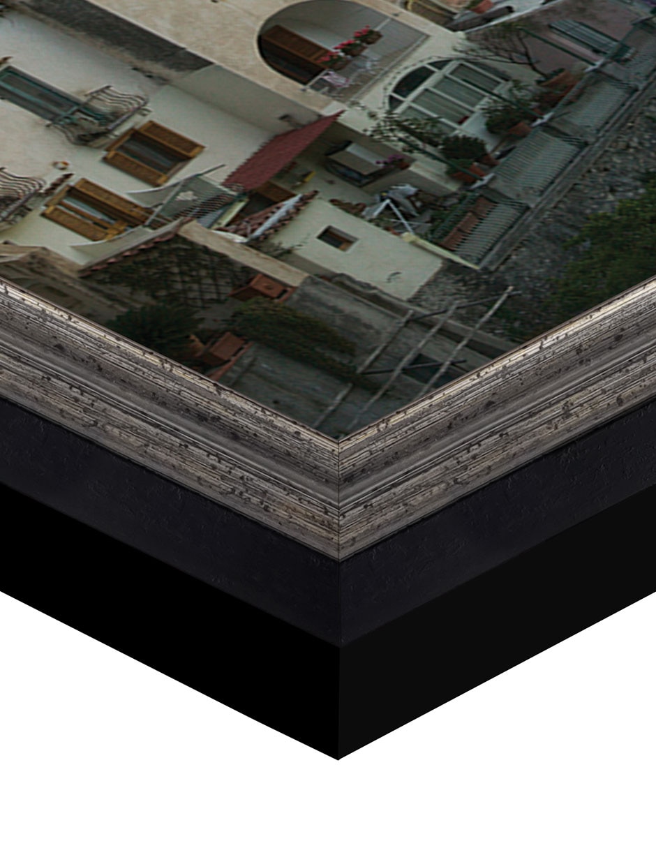 Cuadro decorativo Pueblo en la ladera de Campania de Panoramic Images técnica mixta 5