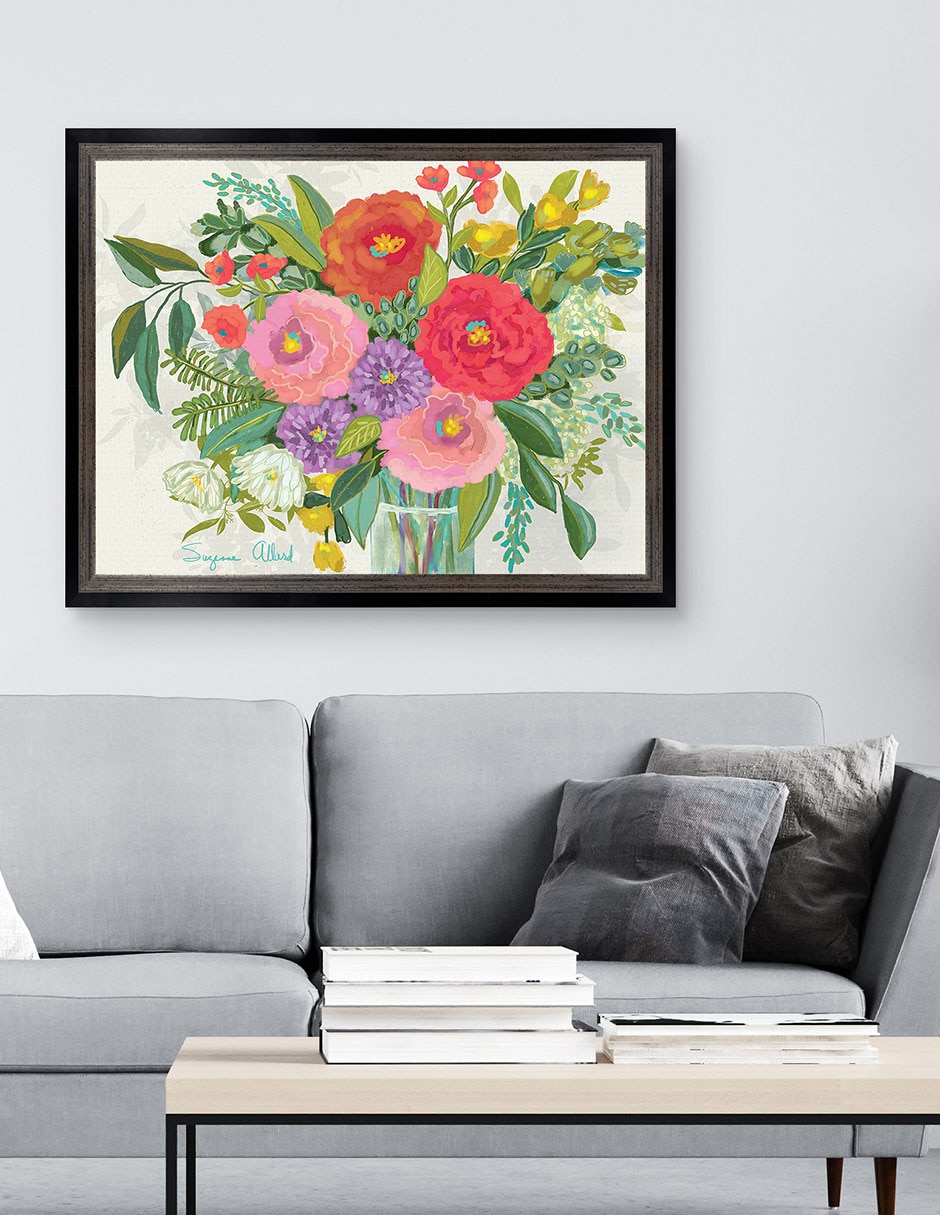 Cuadro decorativo Papel tapiz suave de Suzanne Allard técnica mixta 2