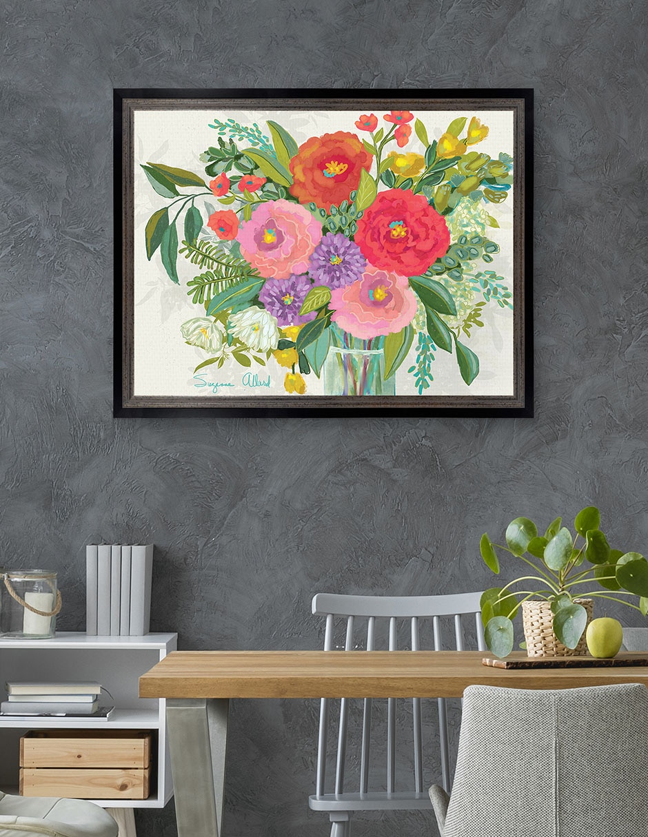 Cuadro decorativo Papel tapiz suave de Suzanne Allard técnica mixta 4