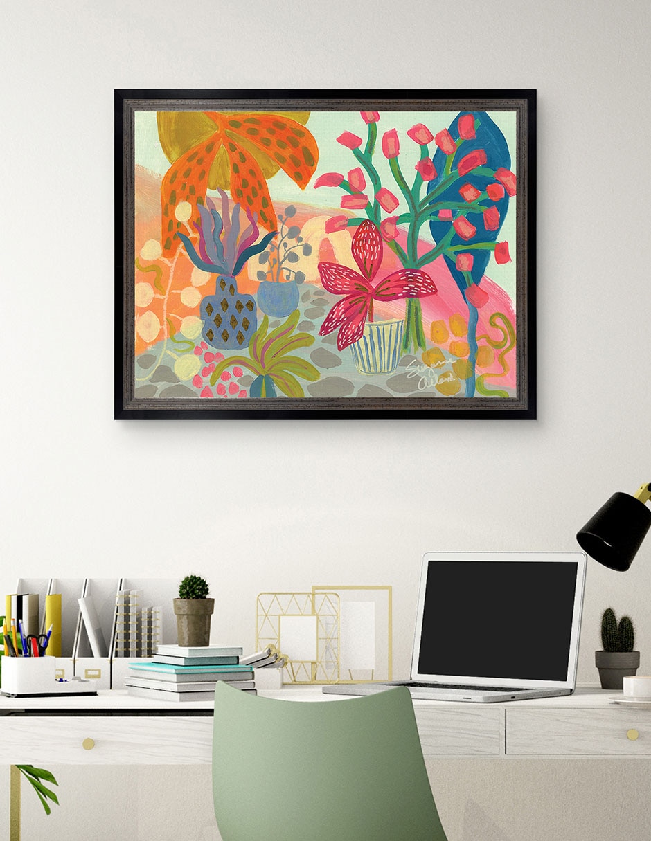Cuadro decorativo En la veranda de Suzanne Allard técnica mixta 3