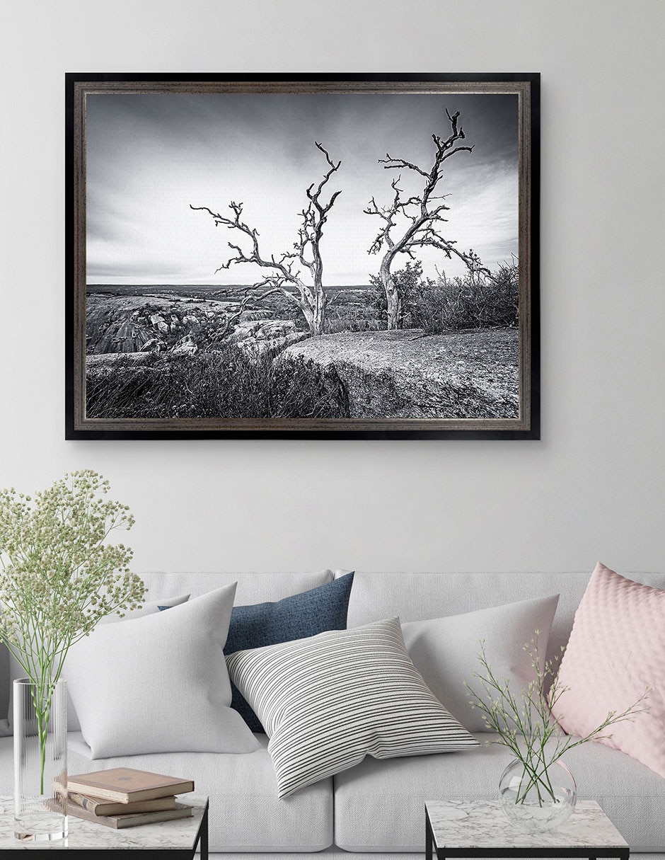 Cuadro decorativo Vista encantada de Andy Crawford técnica mixta 3