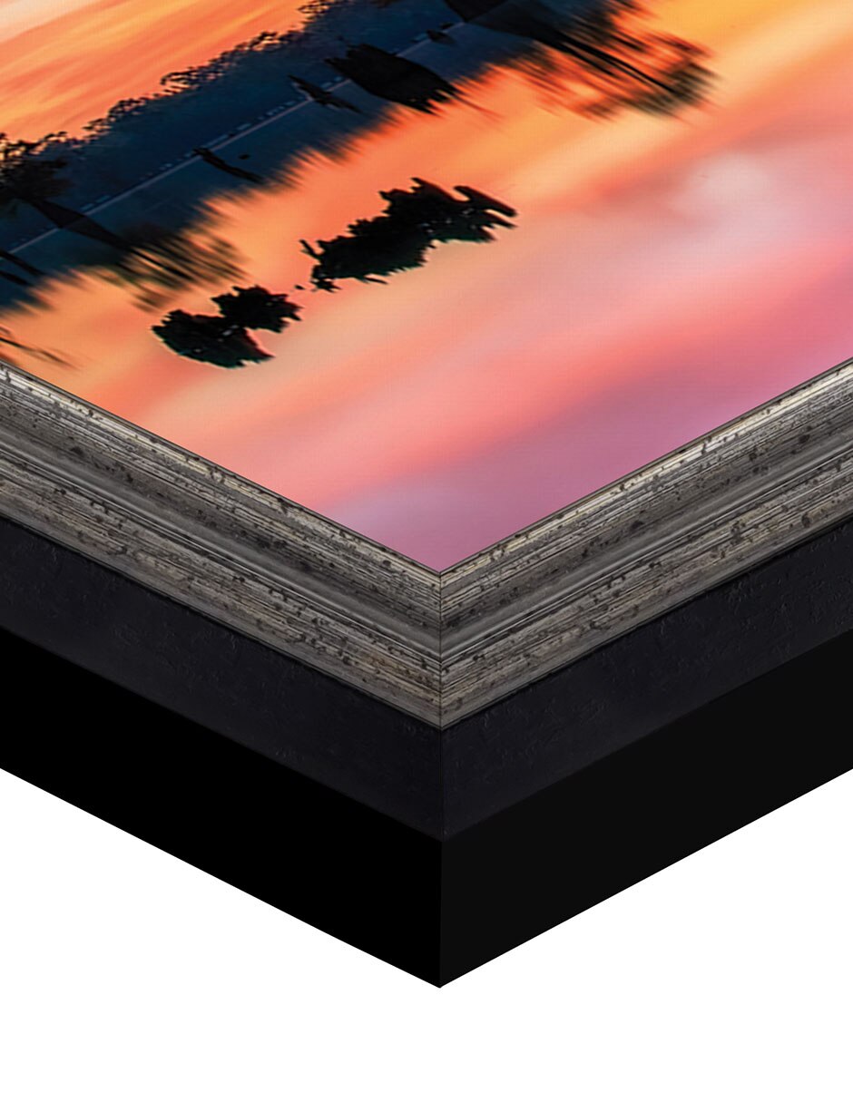 Cuadro decorativo Paisaje de sombras de Andy Crawford técnica mixta 6