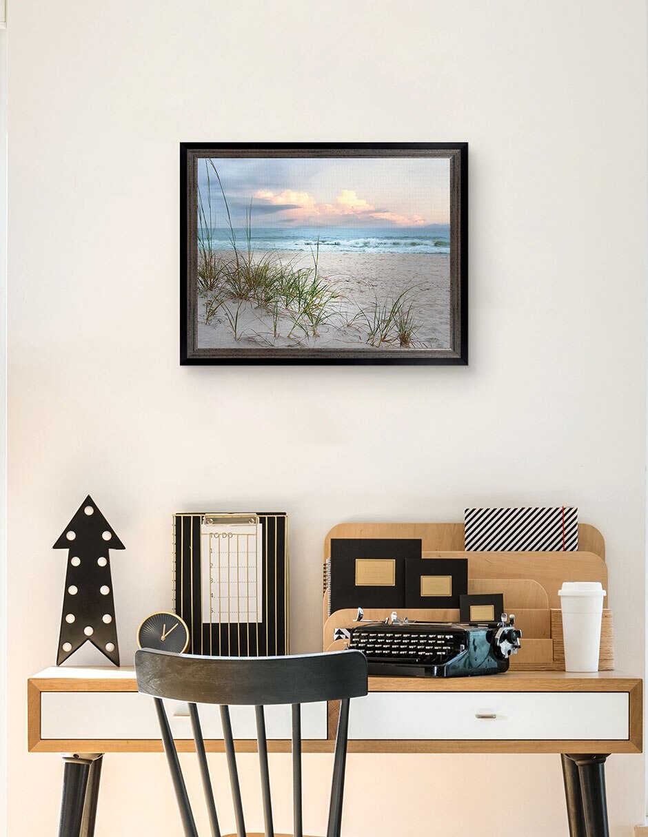Cuadro decorativo Madera flotante de playa de Nan técnica mixta 4