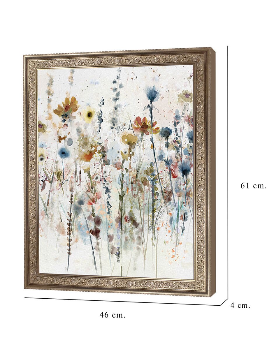 Cuadro decorativo Retrato de flores silvestres en acuarela I de Studio Arts técnica mixta 8