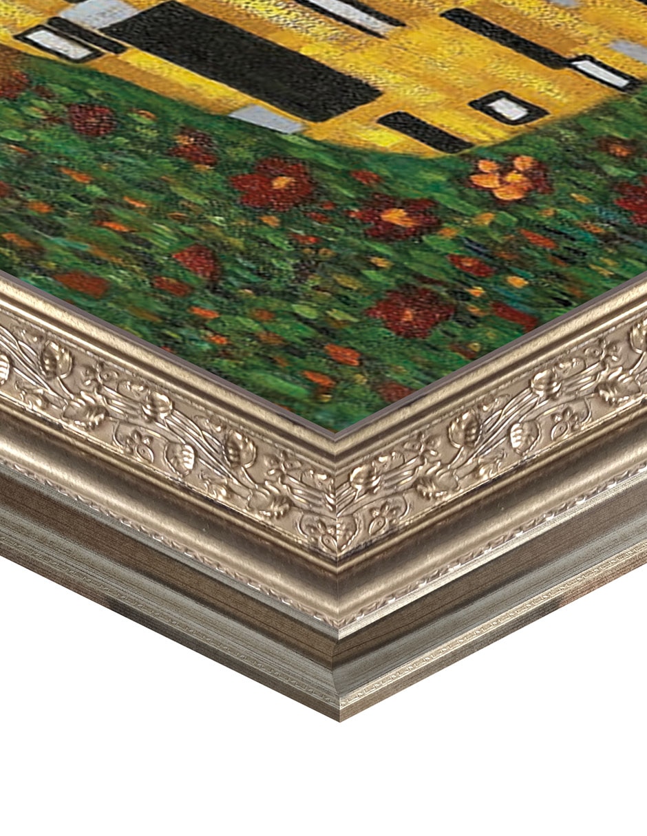 Cuadro decorativo El beso eterno de Gustav Klimt técnica mixta 6