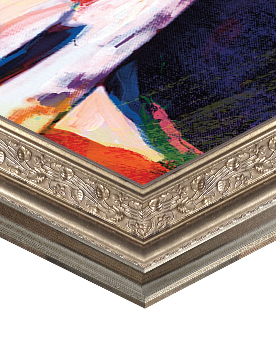 Cuadro decorativo Frida en pausa de café de Willowbrook Fine Art técnica mixta 6