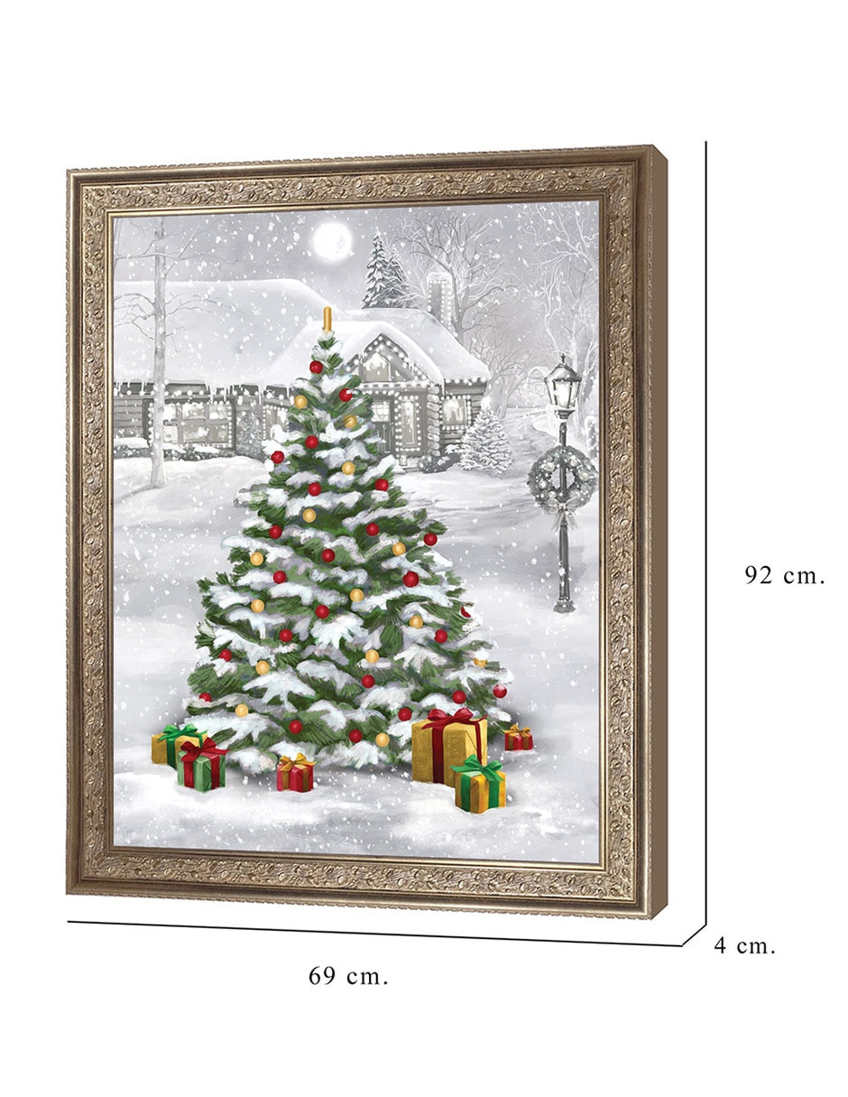 Cuadro decorativo Árbol resplandeciente de Grateful Licensing Studio técnica mixta 2