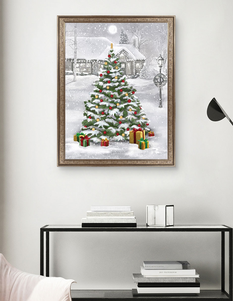 Cuadro decorativo Árbol resplandeciente de Grateful Licensing Studio técnica mixta 5