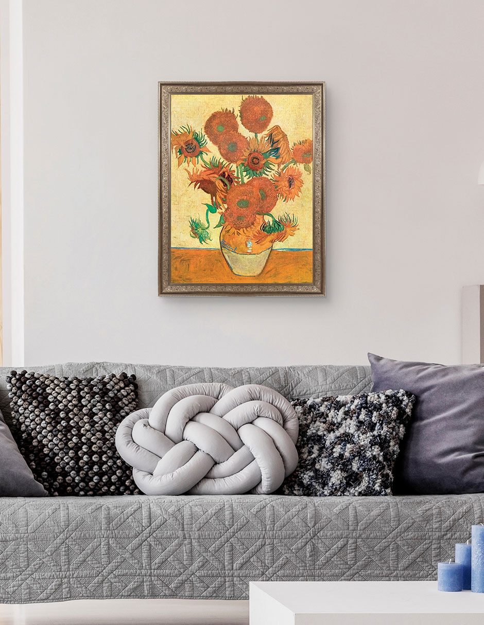 Cuadro decorativo Van Gogh – Girasoles de Portfolio Arts Group técnica mixta 5