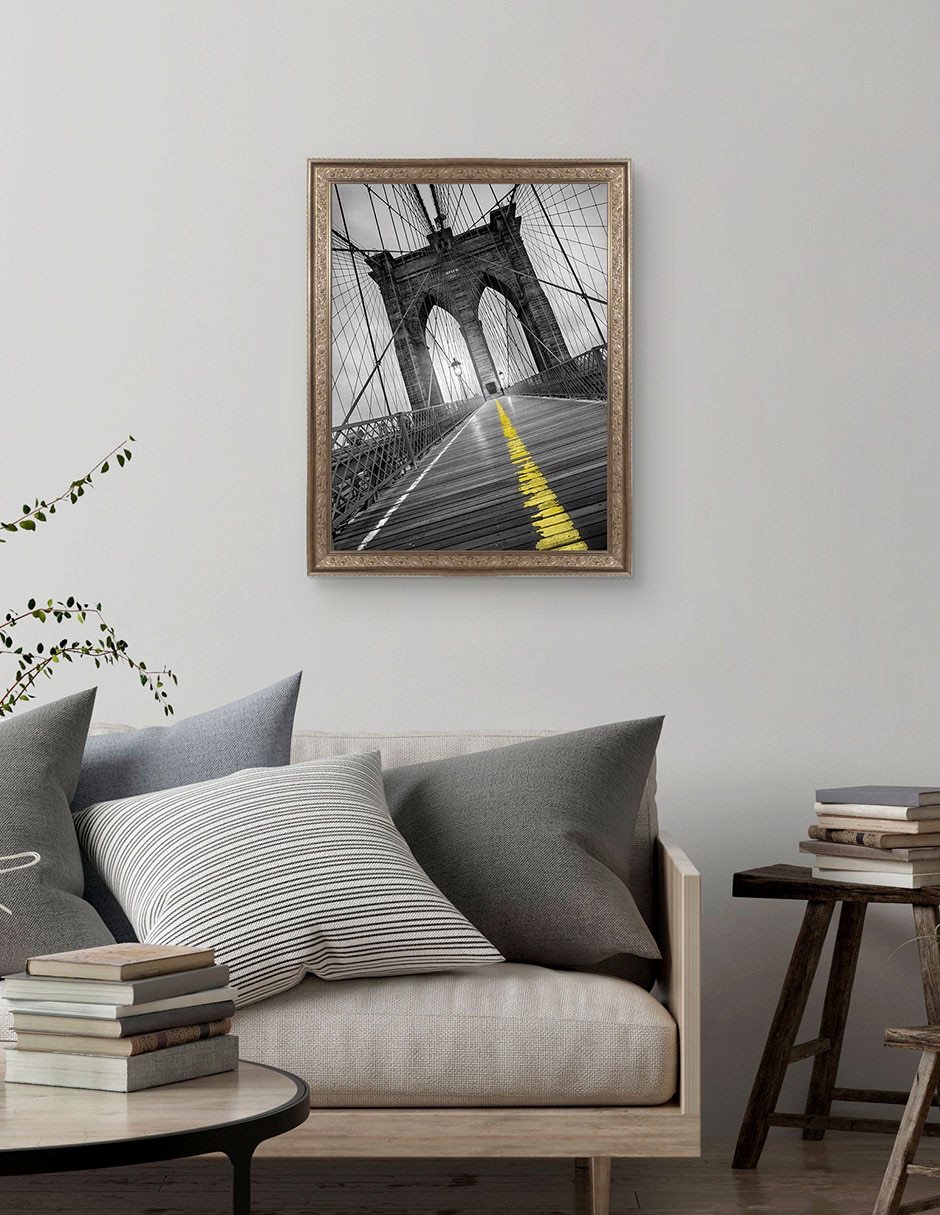 Cuadro decorativo Puente de Brooklyn – Pop de Moises Levy técnica mixta 2