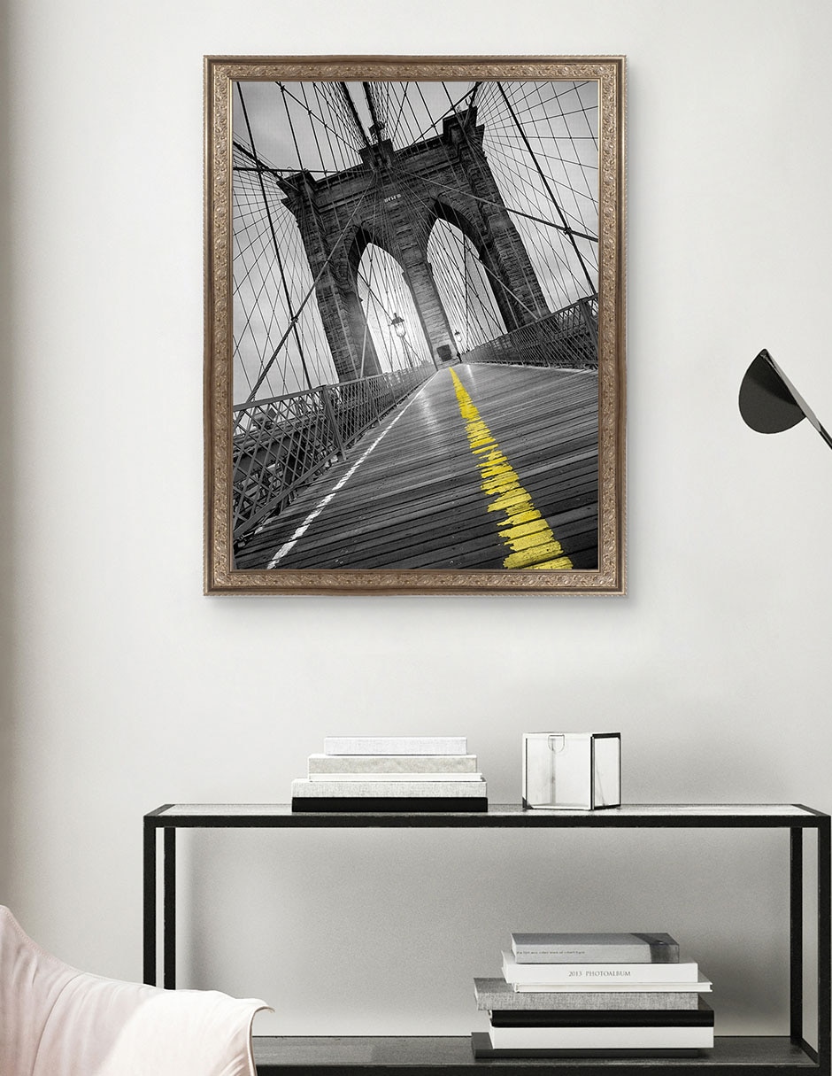 Cuadro decorativo Puente de Brooklyn – Pop de Moises Levy técnica mixta 5