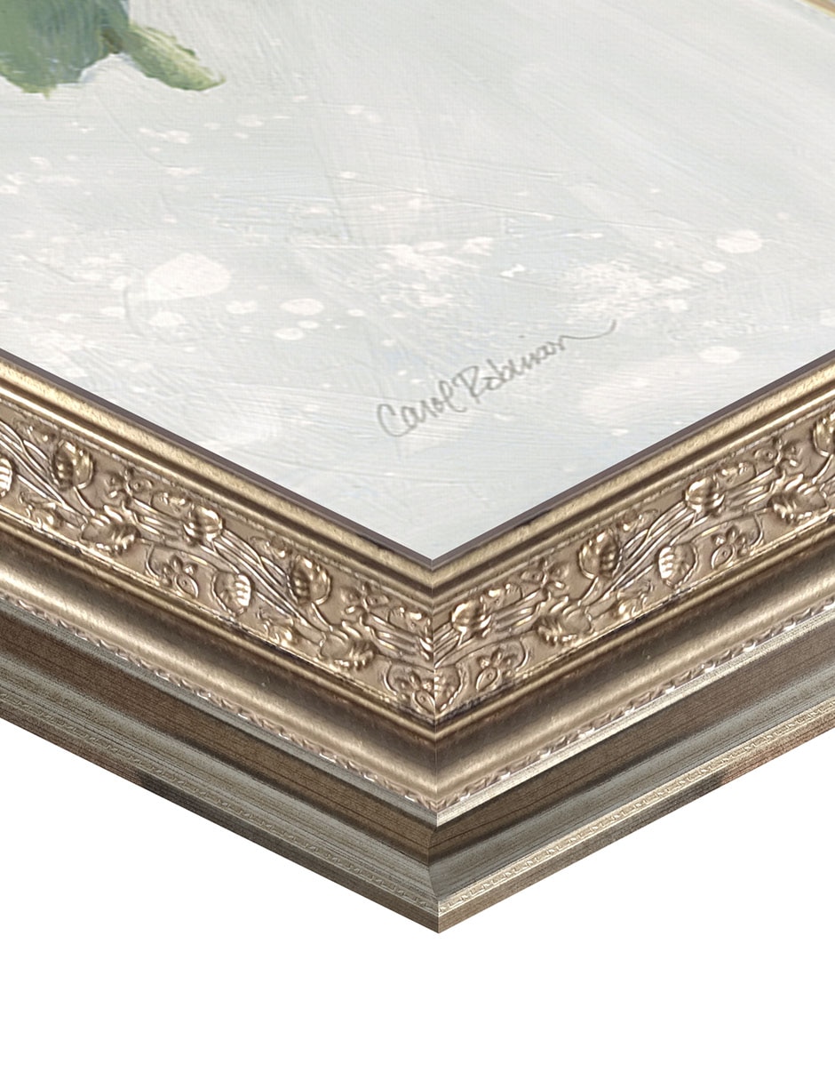 Cuadro decorativo Profundidad floral de Carol Robinson técnica mixta 6