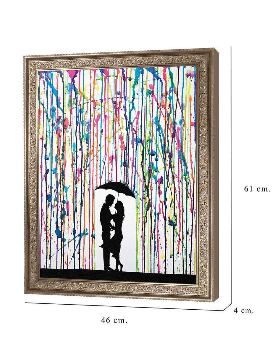 Cuadro decorativo Precipicio de Marc Allante técnica mixta 2