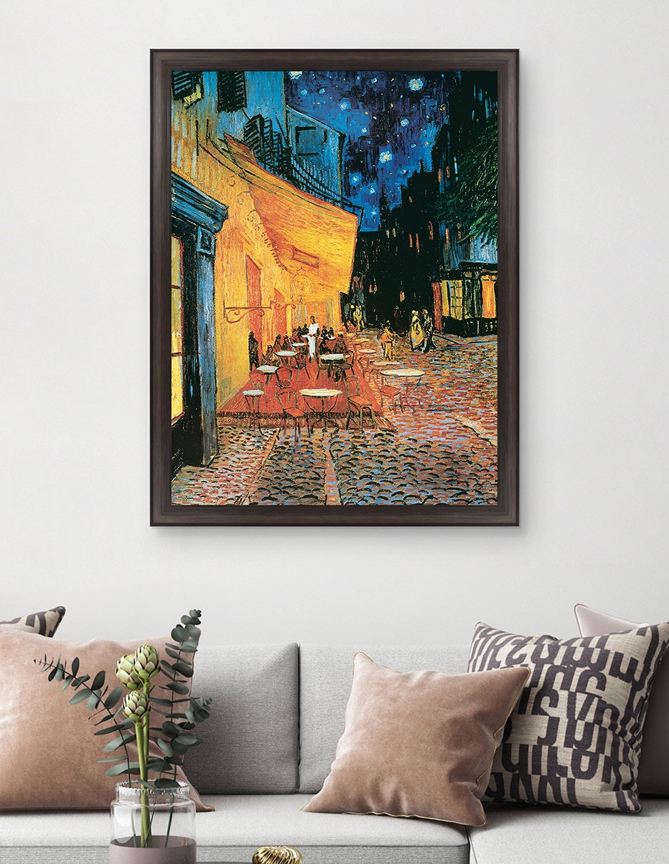 Cuadro decorativo Van Gogh – Terraza de café de noche de Portfolio Arts Group técnica mixta 2