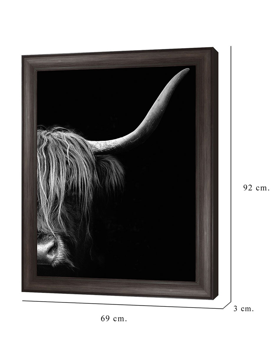 Cuadro decorativo Cara a cara de Belle Maison técnica mixta 8