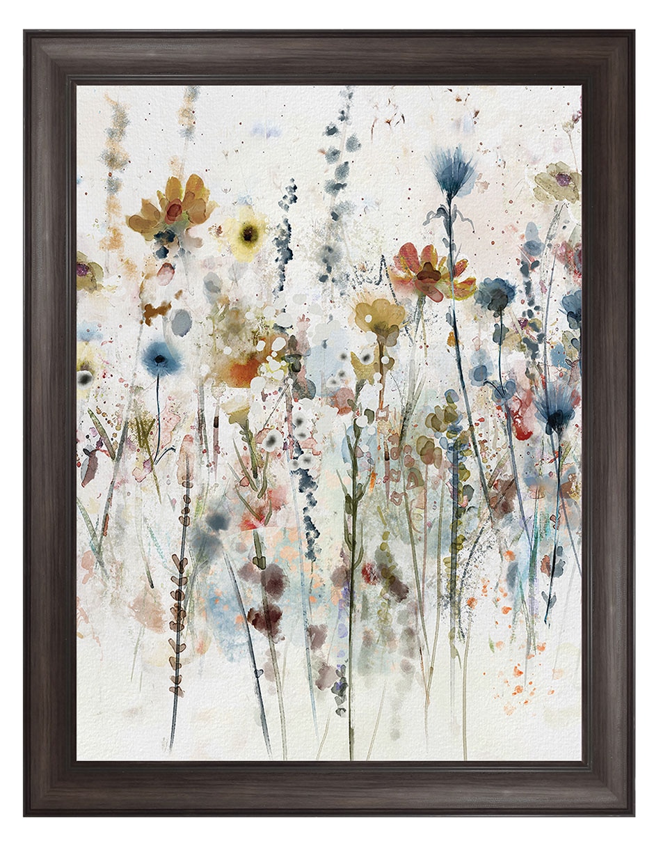Cuadro decorativo Retrato de flores silvestres en acuarela I de Studio Arts técnica mixta Cuadro decorativo Retrato de flores silvestres en acuarela I de Studio Arts técnica mixta