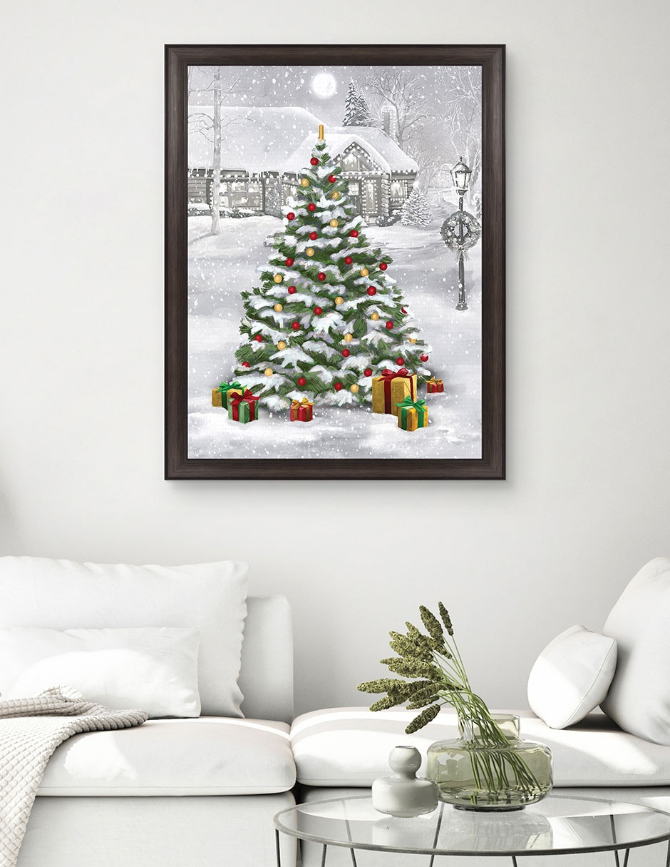 Cuadro decorativo Árbol resplandeciente de Grateful Licensing Studio técnica mixta 3