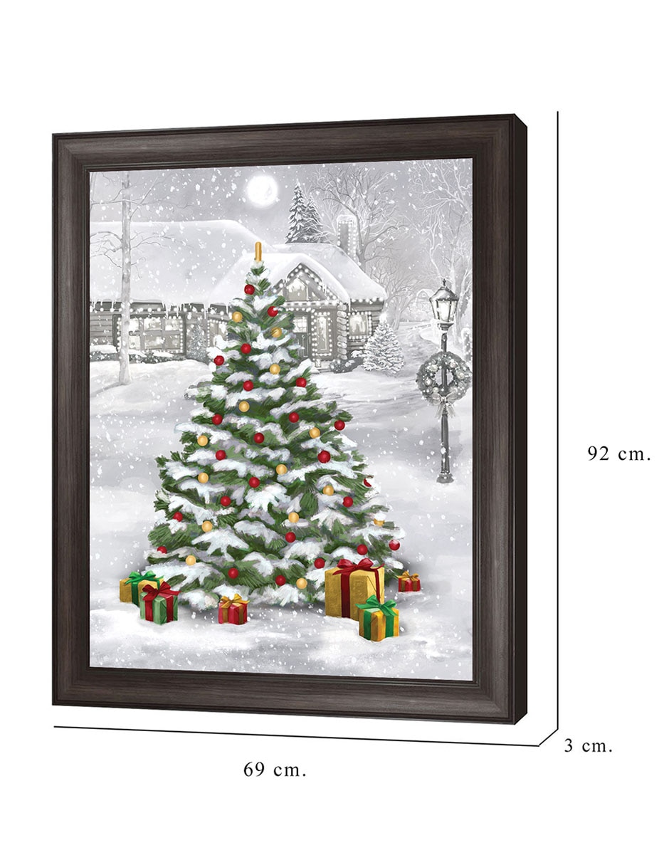 Cuadro decorativo Árbol resplandeciente de Grateful Licensing Studio técnica mixta 2