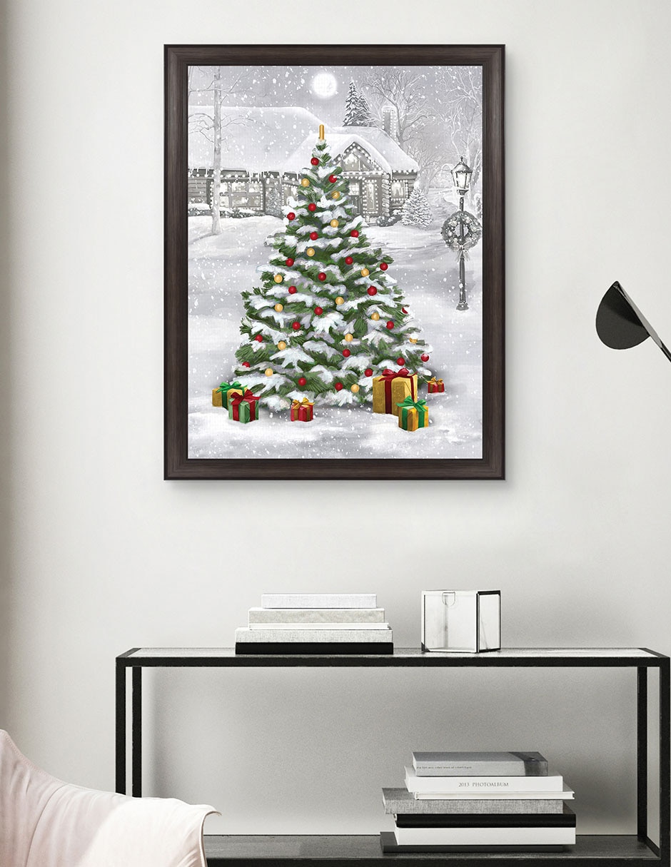 Cuadro decorativo Árbol resplandeciente de Grateful Licensing Studio técnica mixta 5