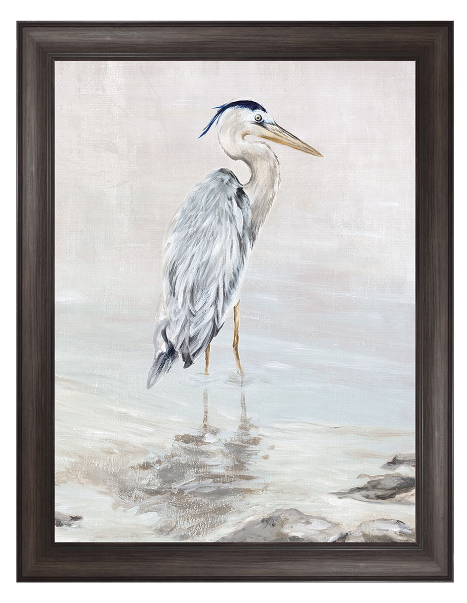 Cuadro decorativo Belleza de la garza II de Eva Watts técnica mixta Cuadro decorativo Belleza de la garza II de Eva Watts técnica mixta