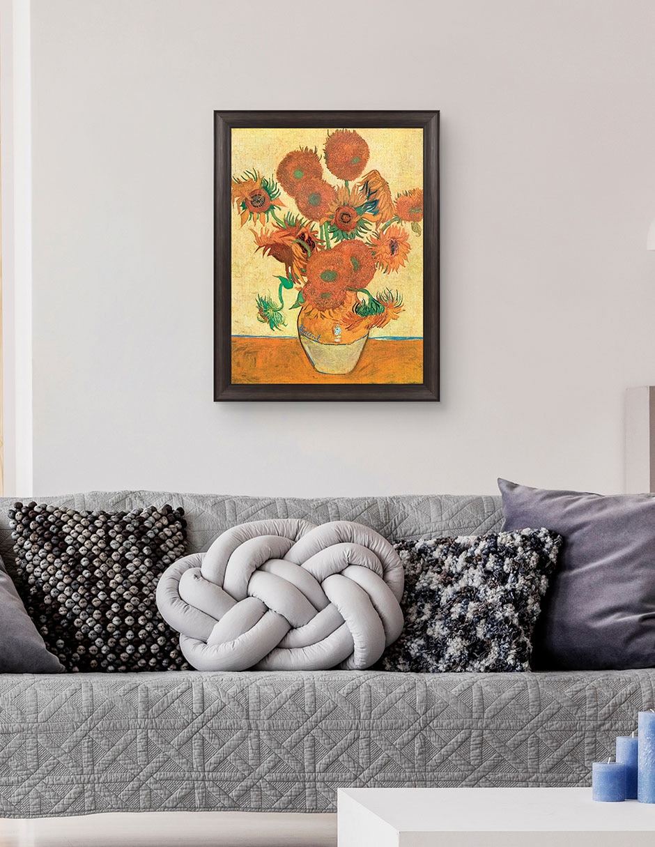 Cuadro decorativo Van Gogh – girasoles de Portfolio Arts Group técnica mixta 5