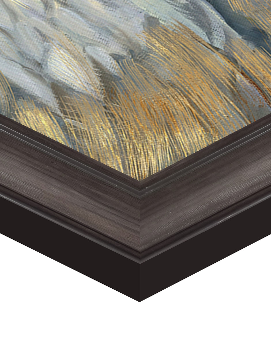 Cuadro decorativo Pelícano dorado y salado de Paul Brent técnica mixta 6