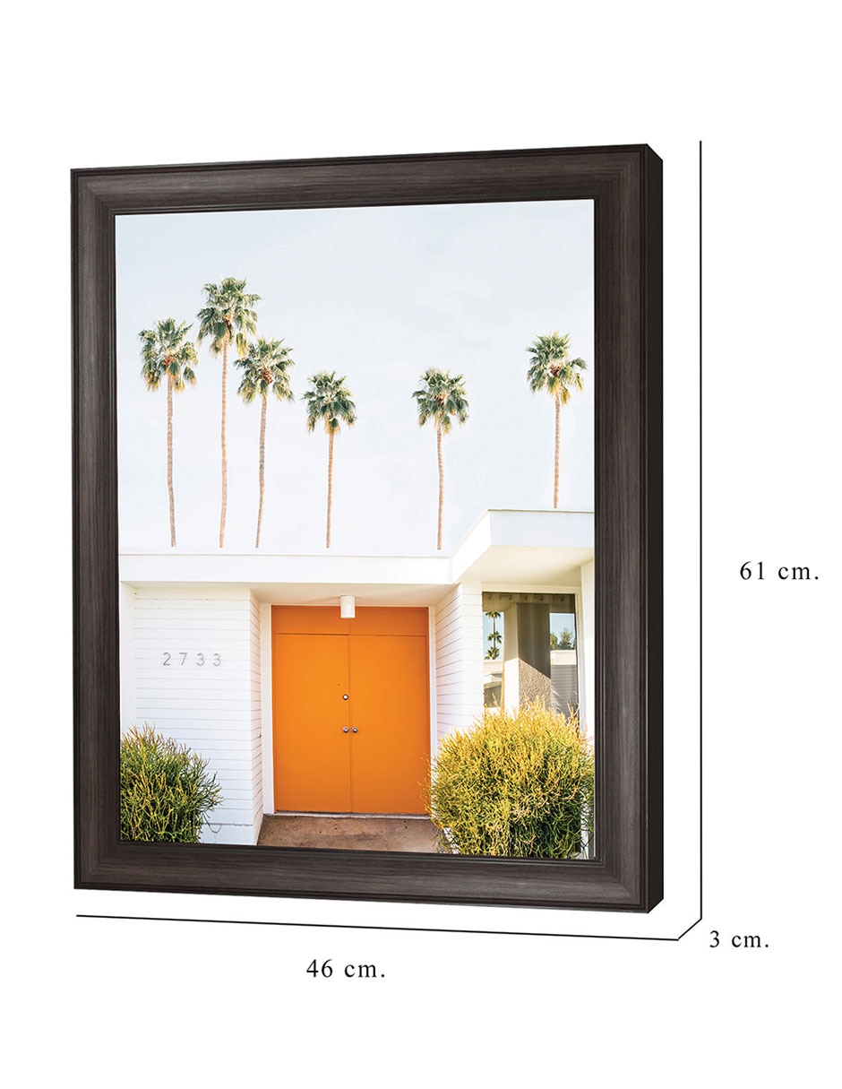Cuadro decorativo Palm Springs de Sisi & Seb técnica mixta 2