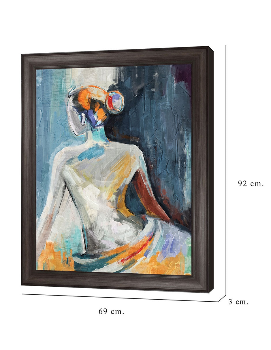 Cuadro decorativo Figurativo elegante y colorido 9 de Anna Lischenko técnica mixta 2