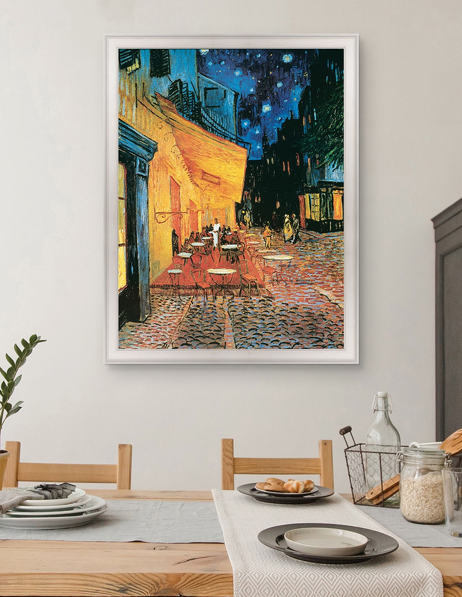 Cuadro decorativo Van Gogh – Terraza de café de noche de Portfolio Arts Group técnica mixta 3