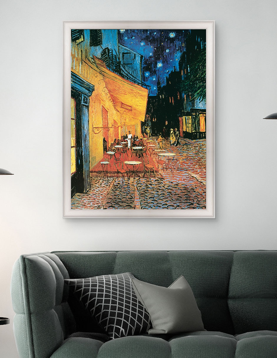 Cuadro decorativo Van Gogh – Terraza de café de noche de Portfolio Arts Group técnica mixta 4