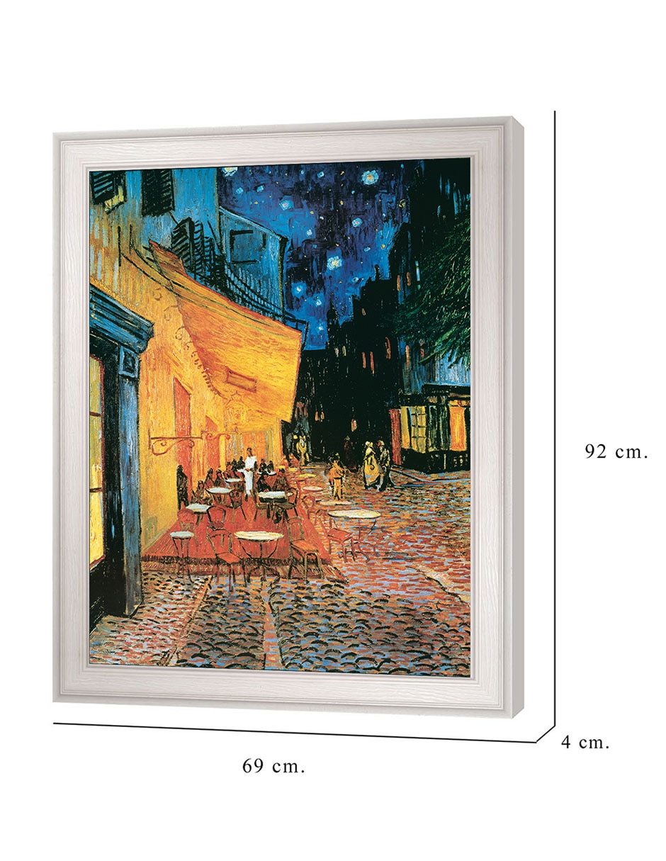 Cuadro decorativo Van Gogh – Terraza de café de noche de Portfolio Arts Group técnica mixta 2