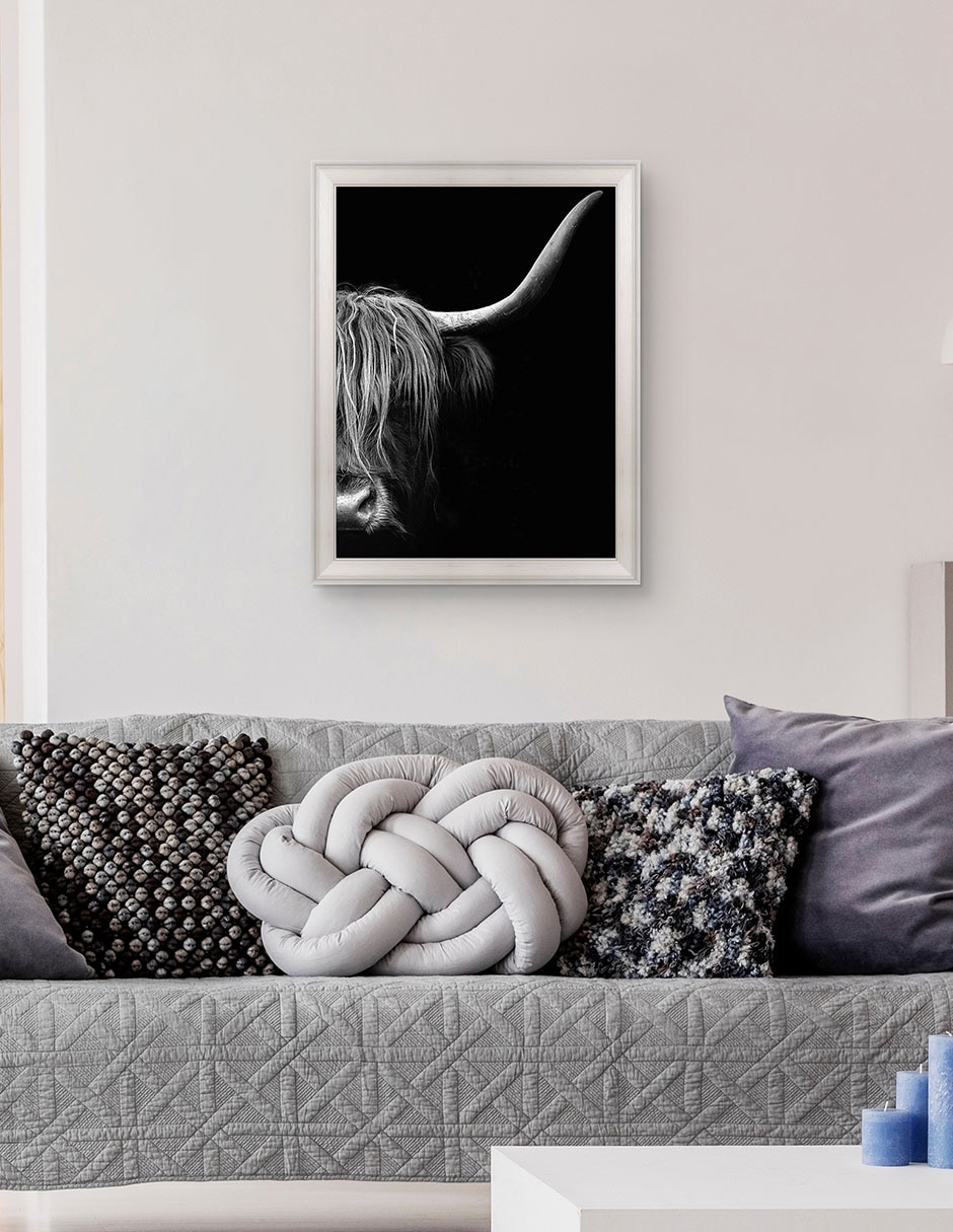 Cuadro decorativo Cara a cara de Belle Maison técnica mixta 5