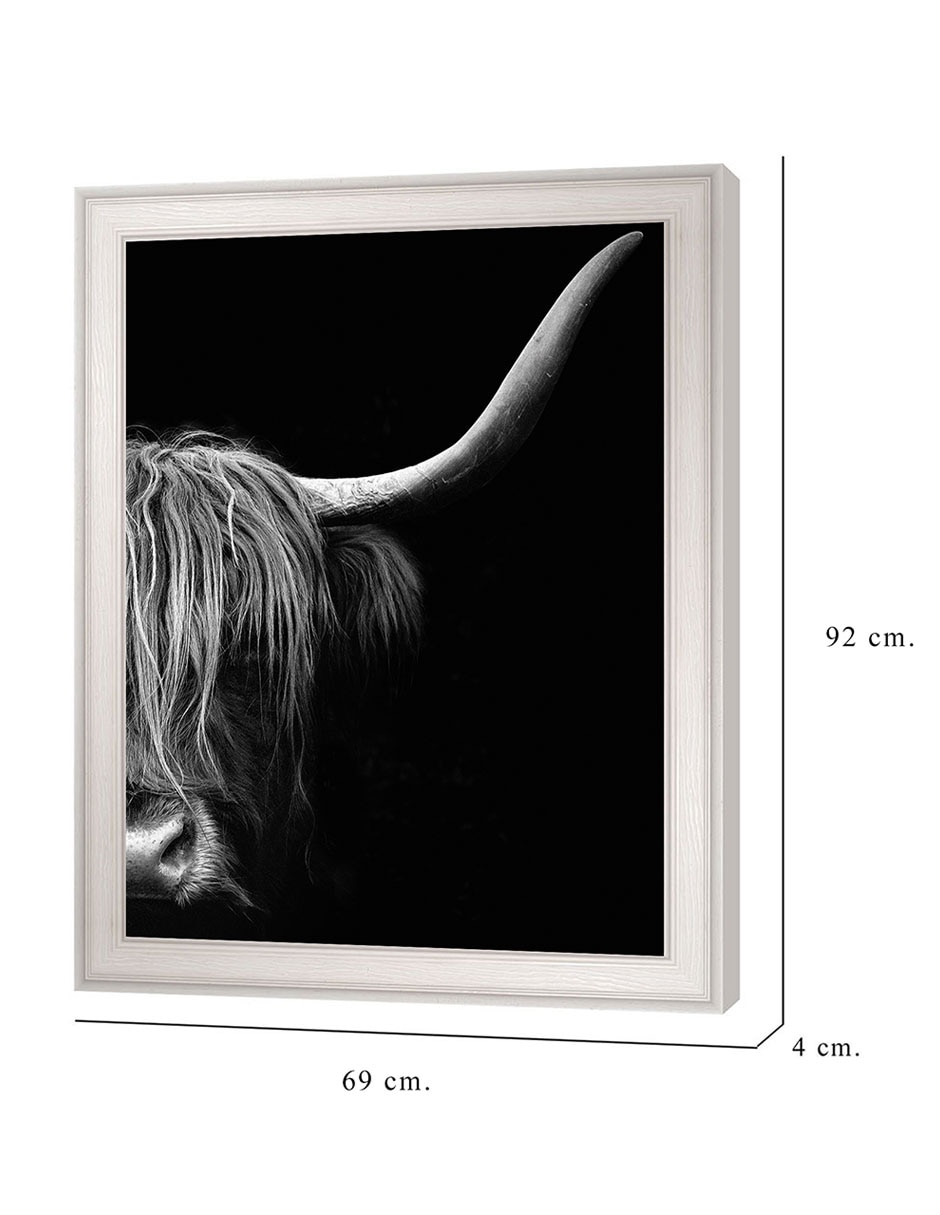 Cuadro decorativo Cara a cara de Belle Maison técnica mixta 8