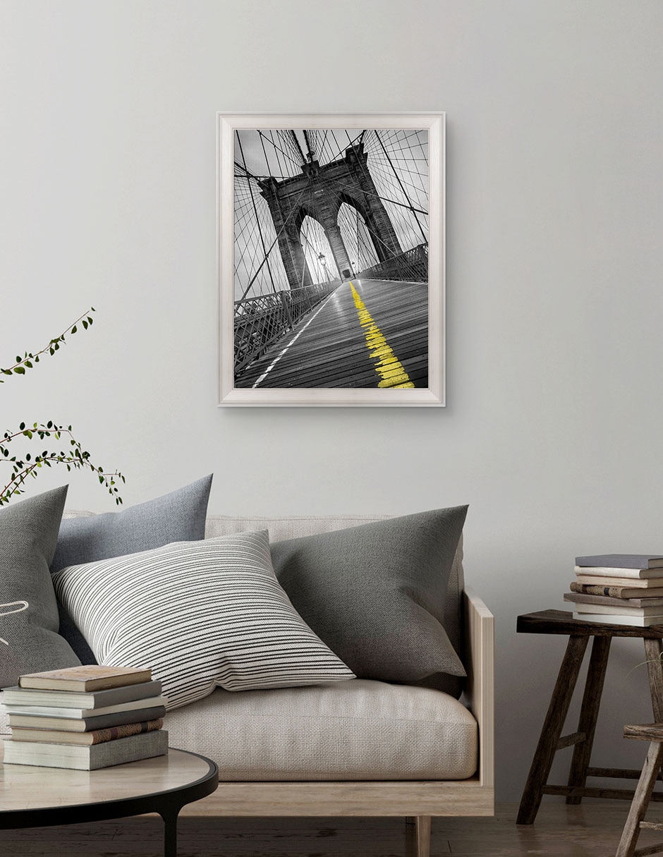Cuadro decorativo Puente de Brooklyn – Pop de Moises Levy técnica mixta 2