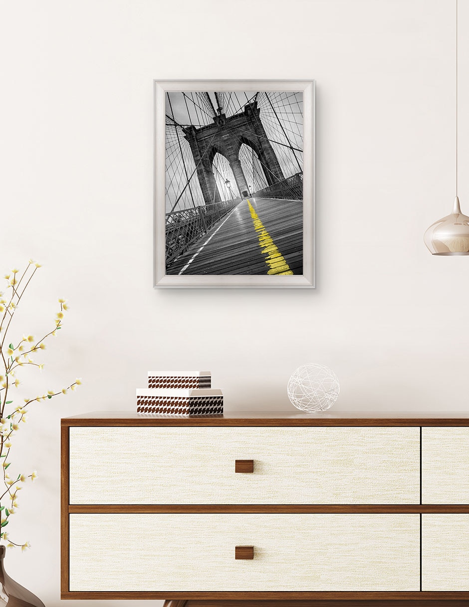 Cuadro decorativo Puente de Brooklyn – Pop de Moises Levy técnica mixta 3