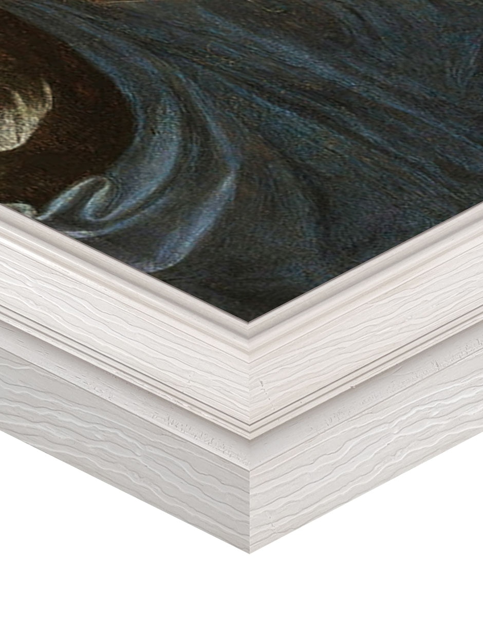 Cuadro decorativo Salvador del mundo de Leonardo Da Vinci técnica mixta 6