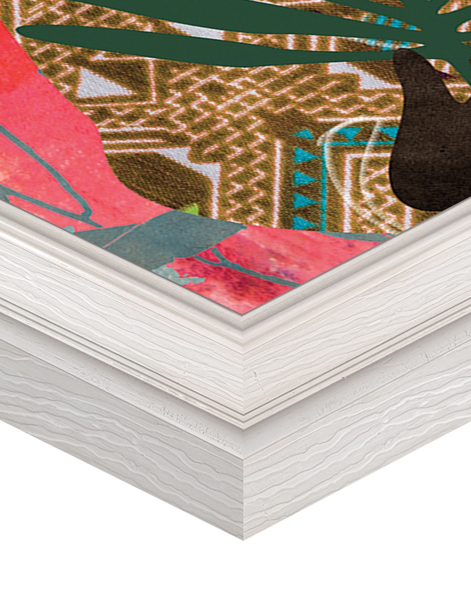 Cuadro decorativo Mujer moderna con turbante de Nikki Chu técnica mixta 6
