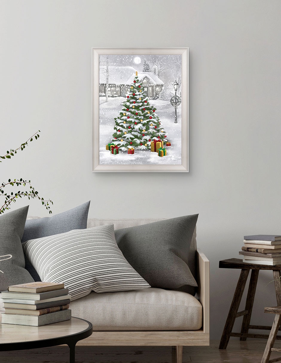Cuadro decorativo Árbol resplandeciente de Grateful Licensing Studio técnica mixta 3
