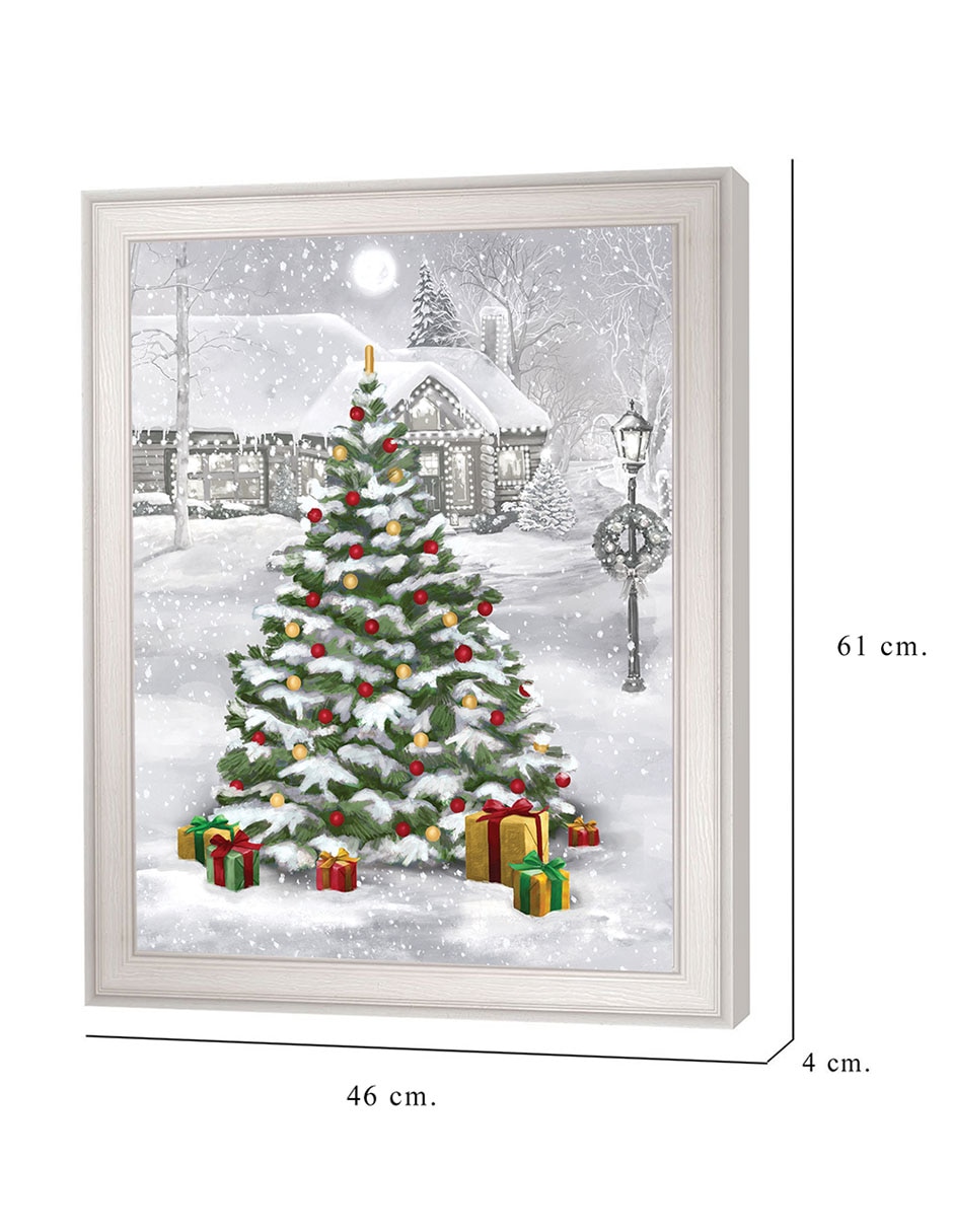 Cuadro decorativo Árbol resplandeciente de Grateful Licensing Studio técnica mixta 2