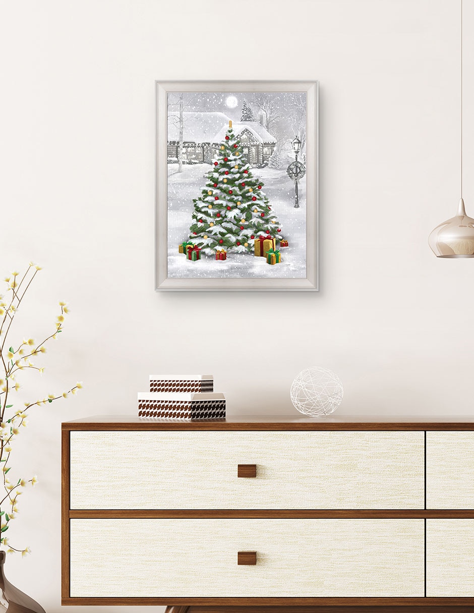 Cuadro decorativo Árbol resplandeciente de Grateful Licensing Studio técnica mixta 4
