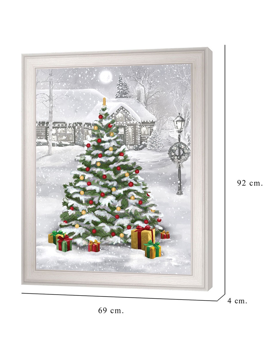 Cuadro decorativo Árbol resplandeciente de Grateful Licensing Studio técnica mixta 8