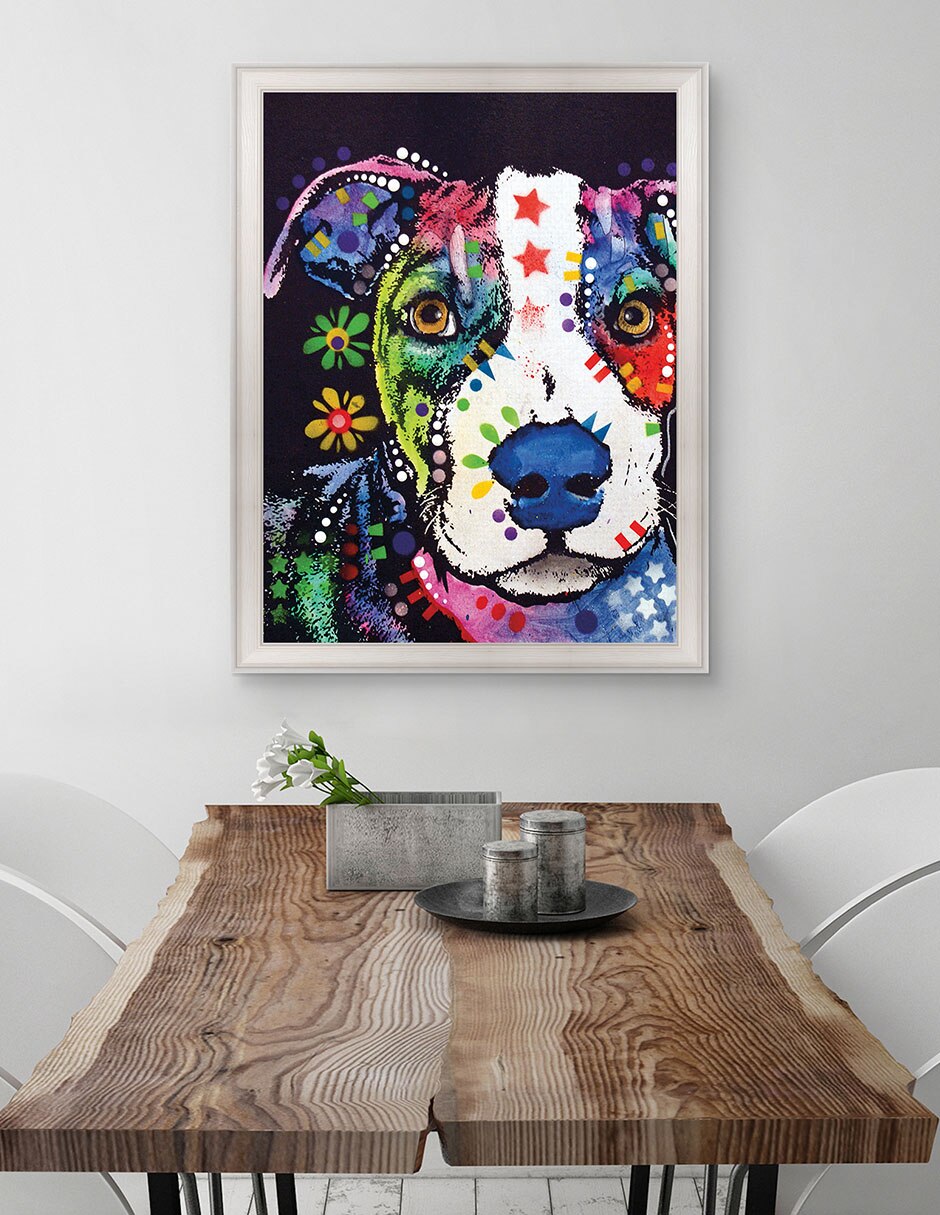Cuadro decorativo Foso 2 de Dean Russo técnica mixta 3