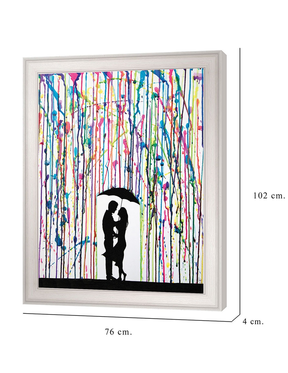Cuadro decorativo Precipicio de Marc Allante técnica mixta 8