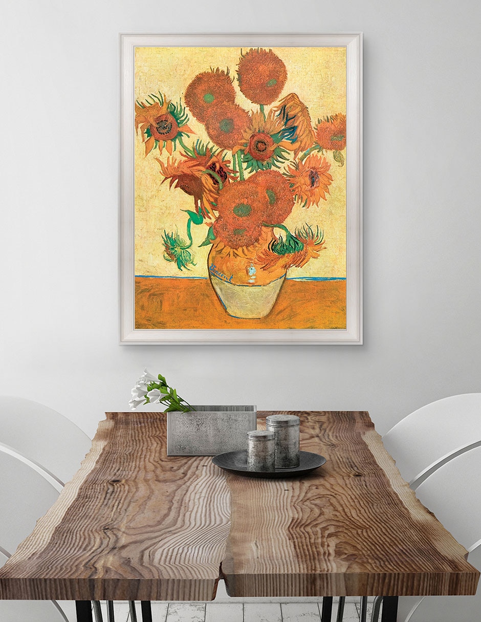 Cuadro decorativo Van Gogh – Girasoles de Portfolio Arts Group técnica mixta 3