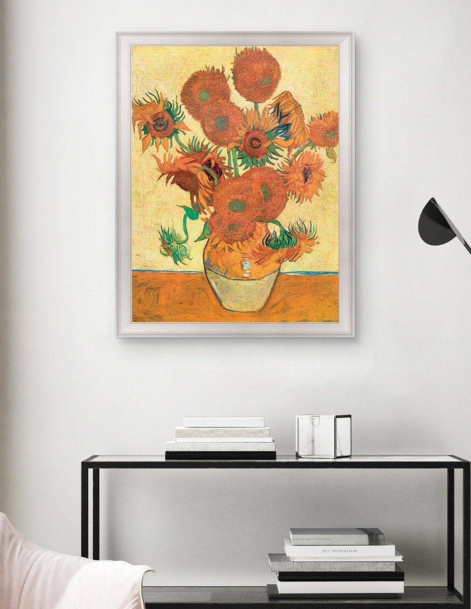 Cuadro decorativo Van Gogh – Girasoles de Portfolio Arts Group técnica mixta 4