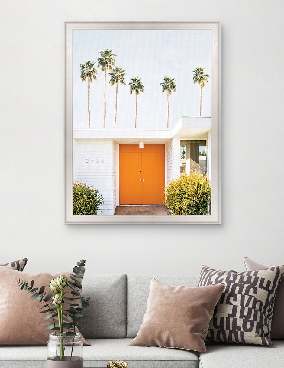 Cuadro decorativo Palm Springs de Sisi & Seb técnica mixta 2