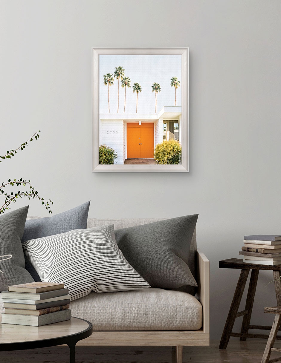 Cuadro decorativo Palm Springs de Sisi & Seb técnica mixta 3