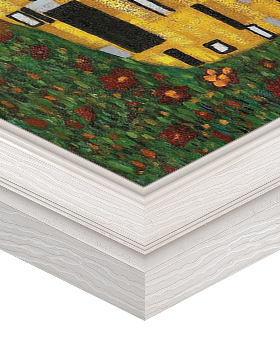 Cuadro decorativo El beso eterno de Gustav Klimt técnica mixta 6