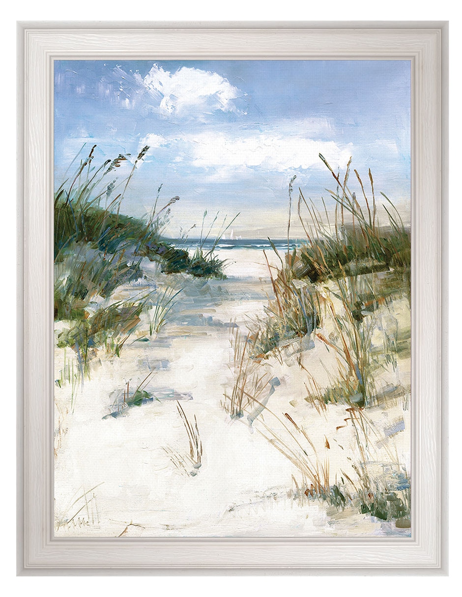 Cuadro decorativo Vista de dunas de Sally Swatland técnica mixta