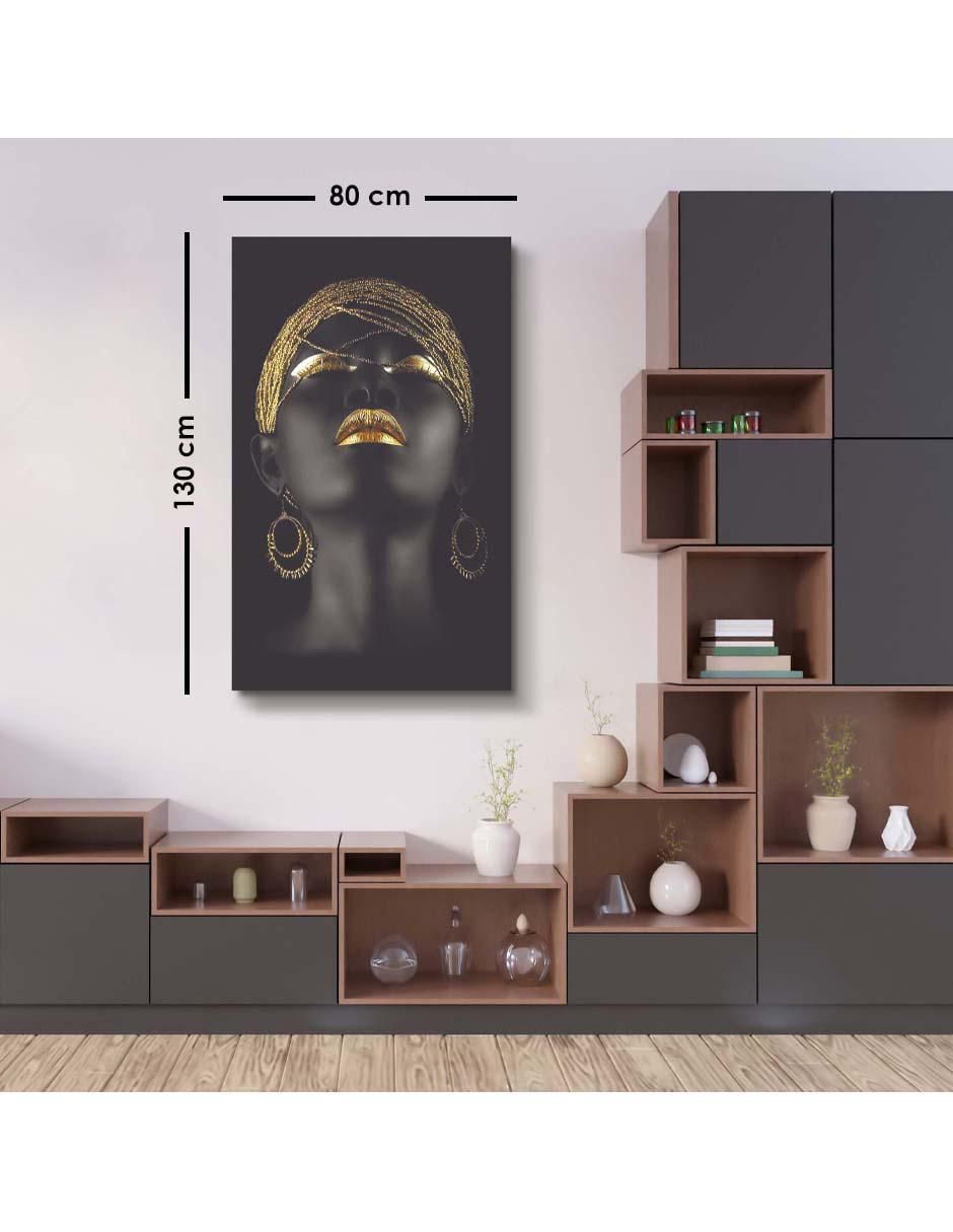 Cuadro decorativo Mujer con Joyería con Barniz a registro 5
